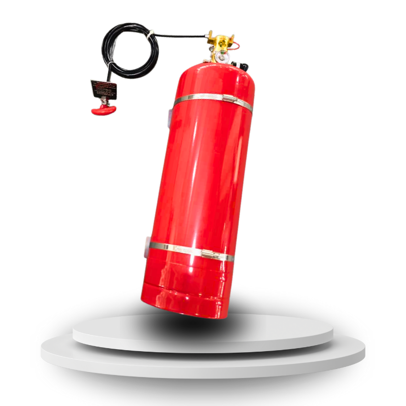 Cilindro Marine Fire FC Villela para sistema automático de extinção em lanchas e iates